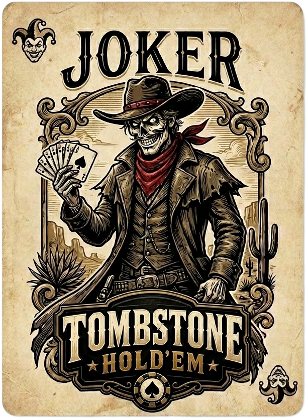 Tombstone Hold'em Joker